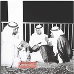 1974_ المغفور له (بإذن الله) الشيخ زايد في زيارة الإمارات الشمالية