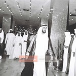 1977_المغفور له (بإذن الله) الشيخ زايد في حفل إفتتاح جامعة الإمارات العربية المتحدة