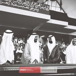 1984_الشيخ زايد يرعى حفل تخرج الدفعة الثالثة بجامعة الإمارات العربية المتحدة