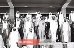 1985_الشيخ زايد يرعى حفل تخرج الدفعة الرابعة بجامعة الإمارات العربية المتحدة